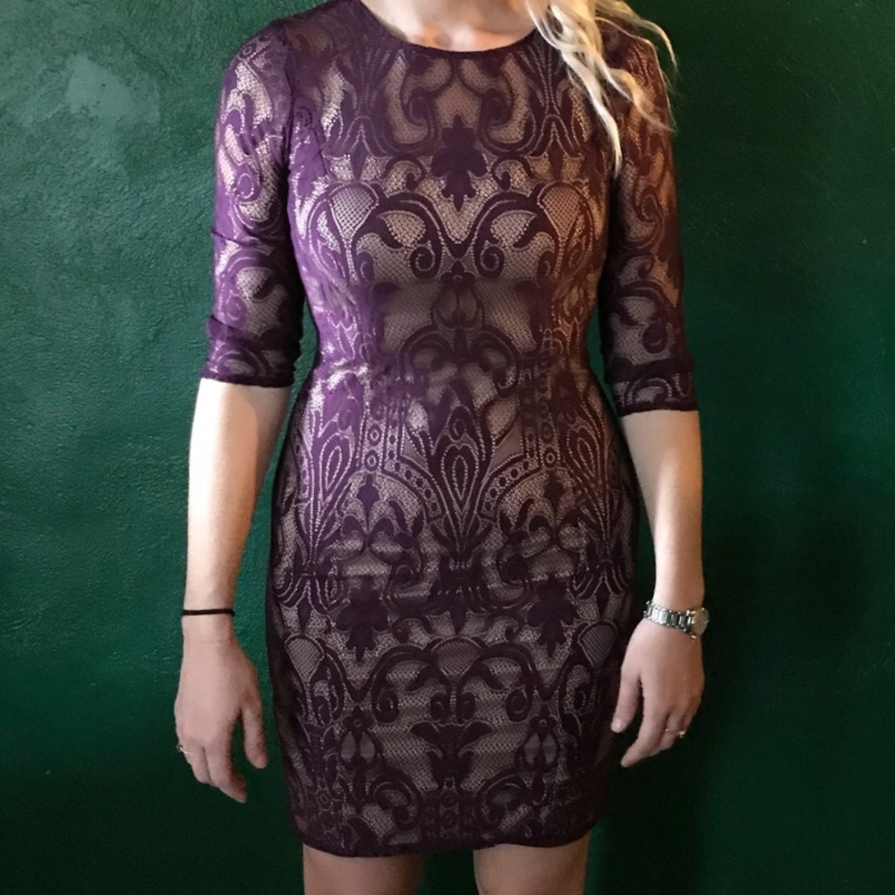 Adrianna Papell lace dress
